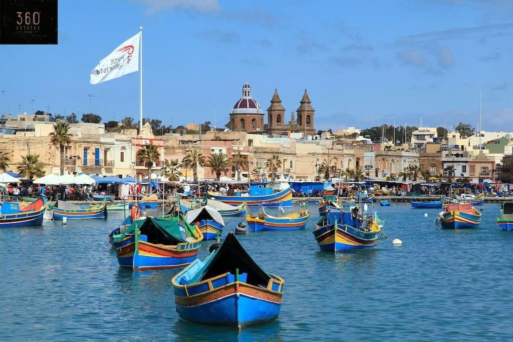 Modern 2Br Apt In The Quaint Village Of Marsaskala & Ac By 360 Estates 외부 사진